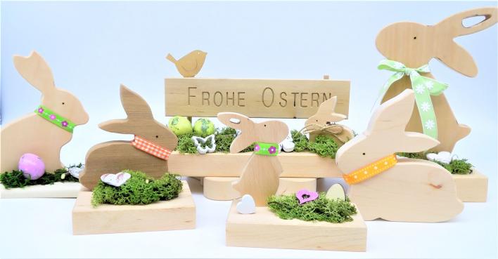 Jetzt an die passende Dekoration für Ostern denken.